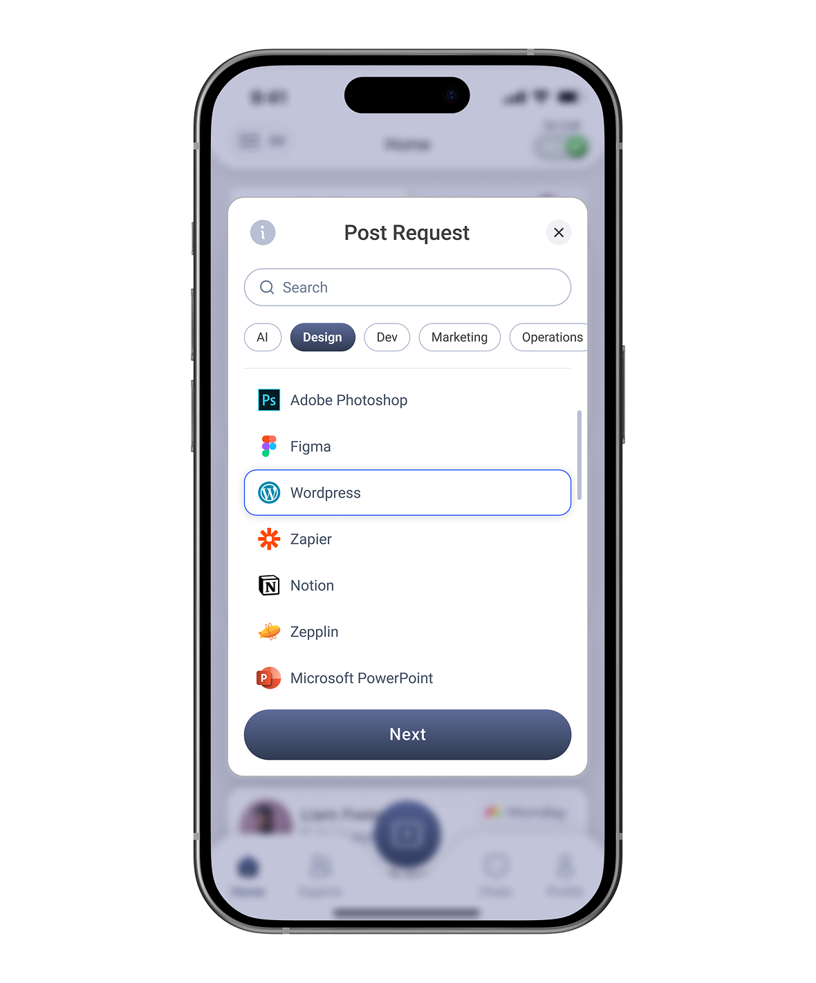 Post a coaching request and let experts come to you